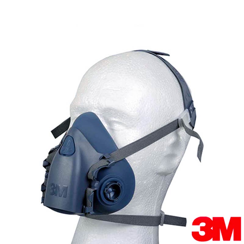 Respirador Media Cara Silicona Modelo 7502 - Imagen 5