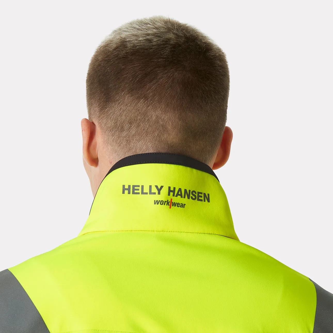 Chamarra Softshell Impermeable Alta Visibilidad Uso Rudo Trabajo Helly Hansen - Imagen 9