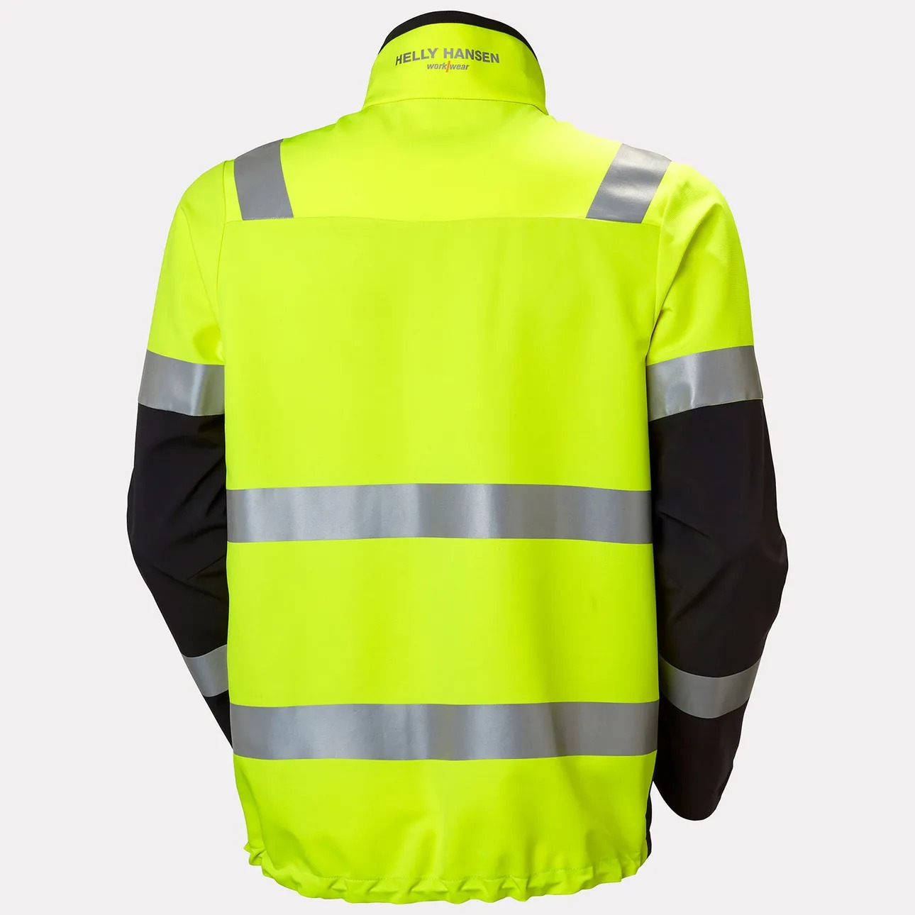 Chamarra Softshell Impermeable Alta Visibilidad Uso Rudo Trabajo Helly Hansen - Imagen 4