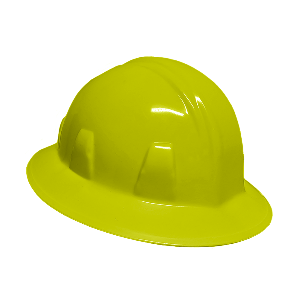 Casco de Protección Ala Ancha Tipo I Clase E con Ajuste de Matraca – Alta Resistencia Eléctrica