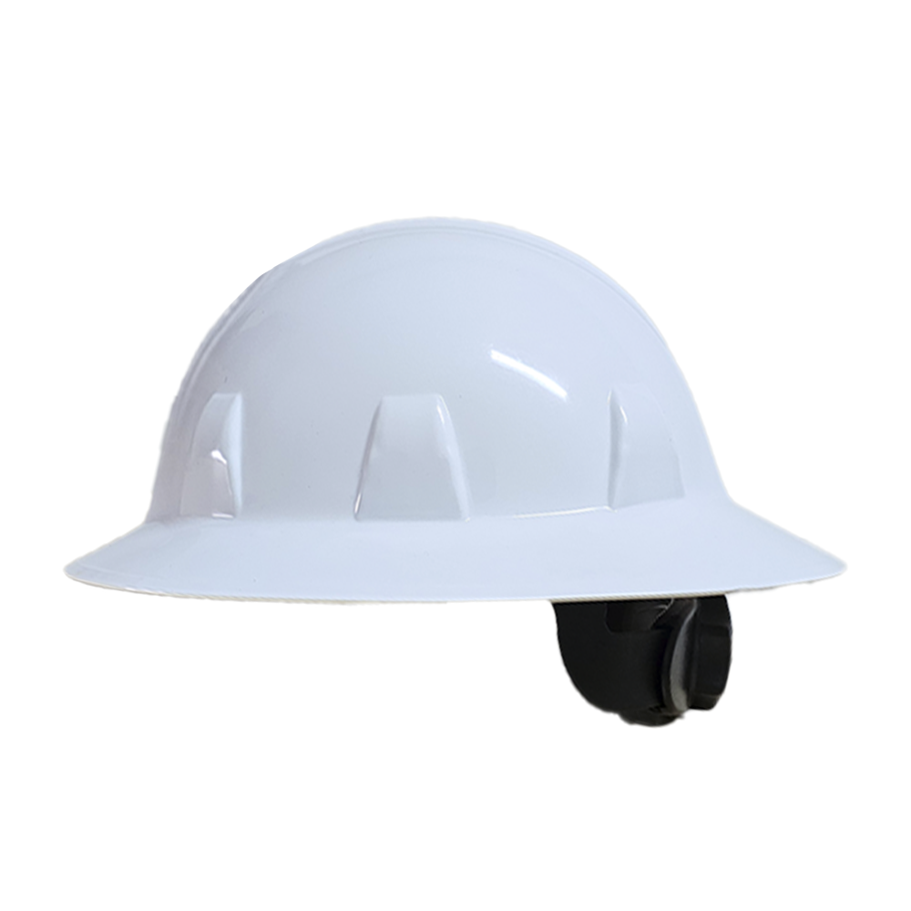 Casco de Protección Ala Ancha Tipo I Clase E con Ajuste de Matraca – Alta Resistencia Eléctrica - Imagen 11