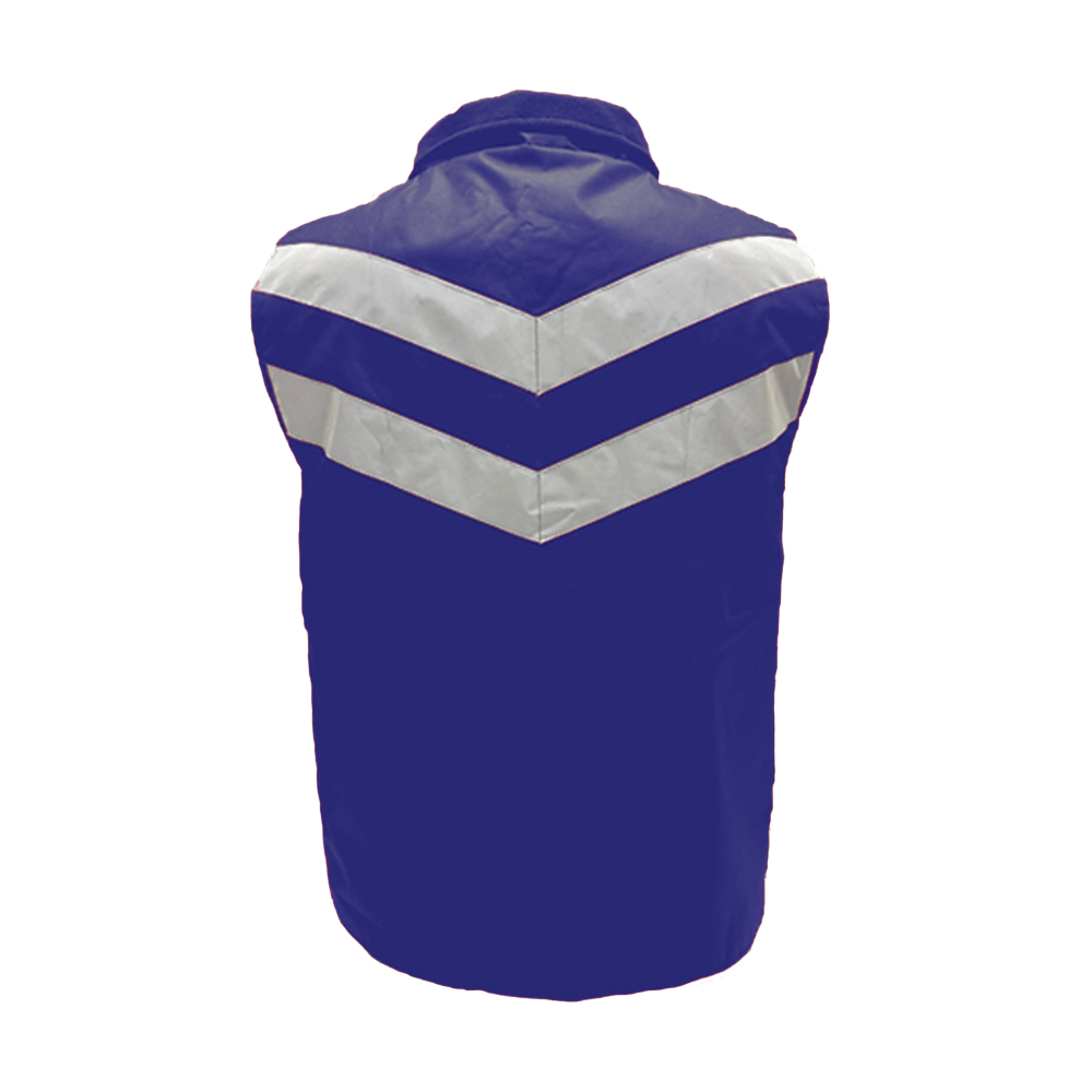 Chaleco Térmico con Reflejantes en V – Alta Visibilidad - Imagen 6