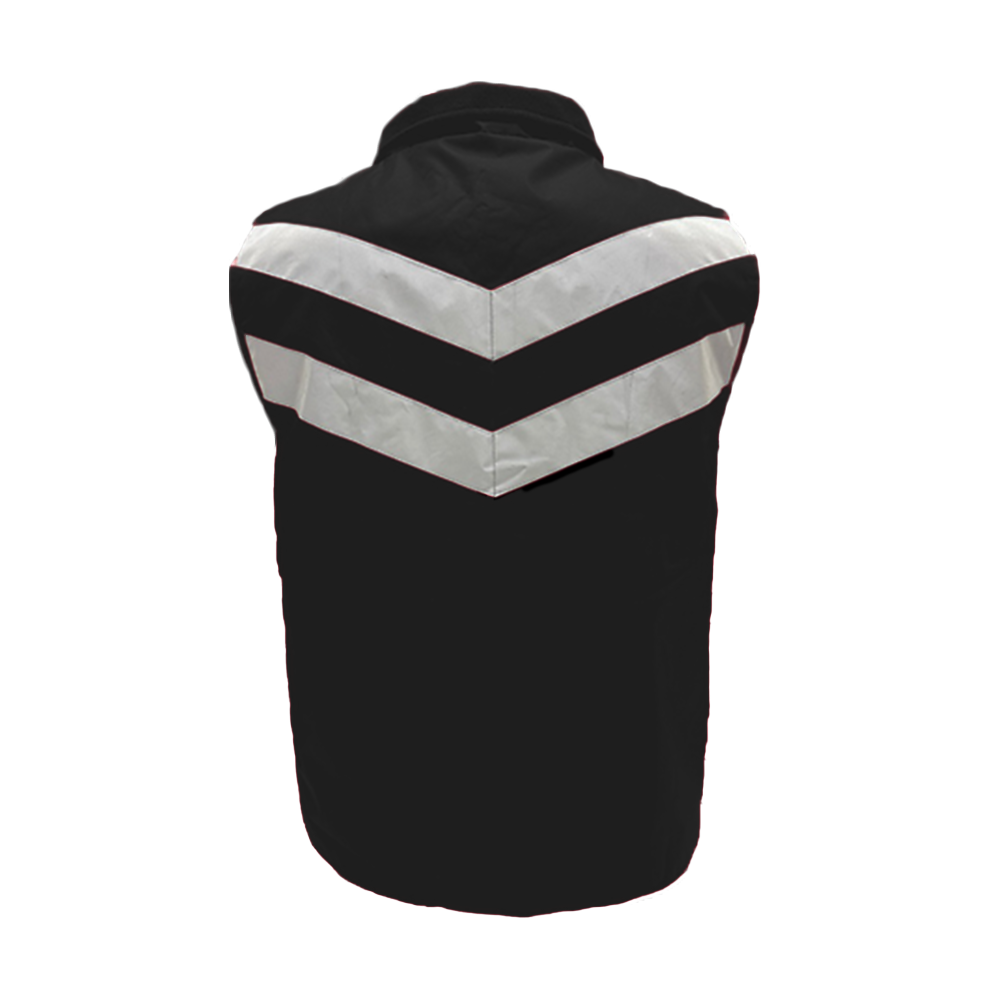 Chaleco Térmico con Reflejantes en V – Alta Visibilidad - Imagen 10