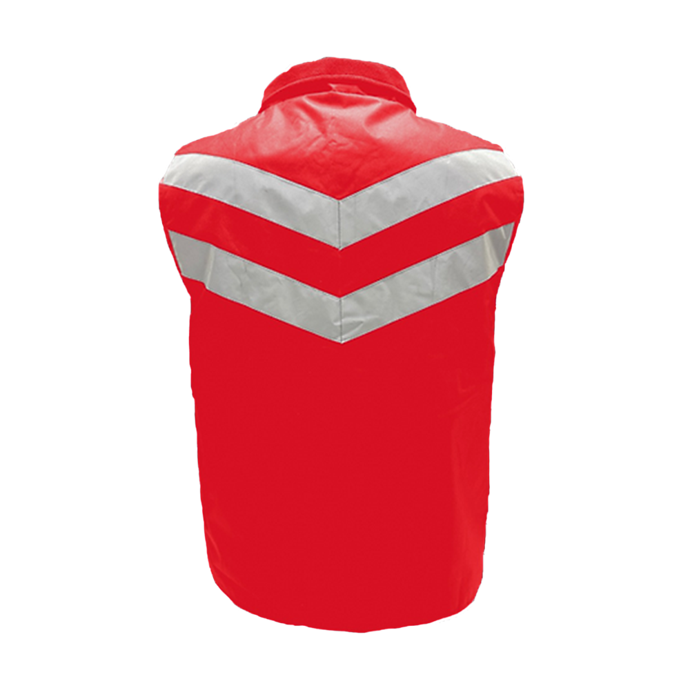 Chaleco Térmico con Reflejantes en V – Alta Visibilidad - Imagen 14